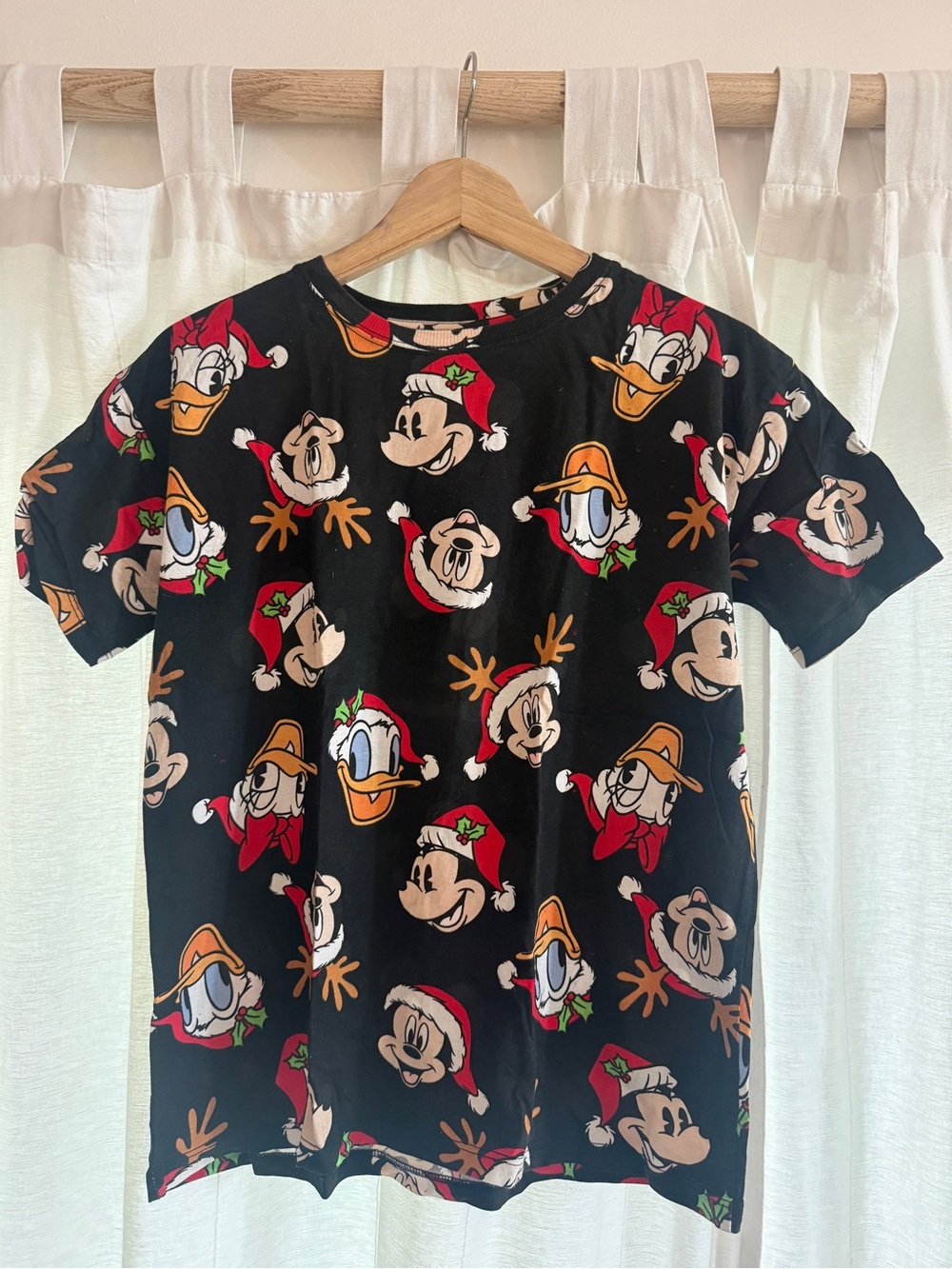 Zara x Disney Graphic Tee - Black, Red, Cream
